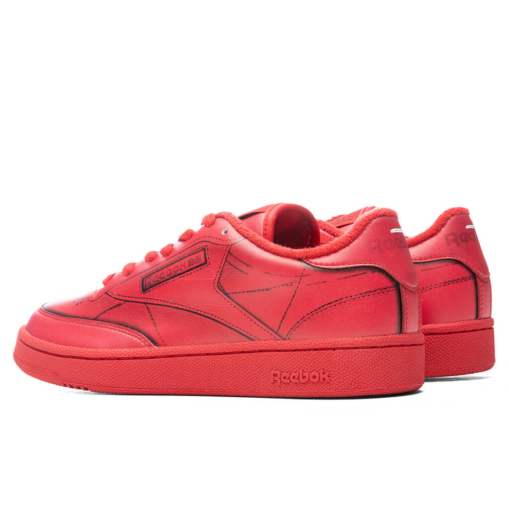 Maison Margiela x Reebok Project Club C - Fiery Red