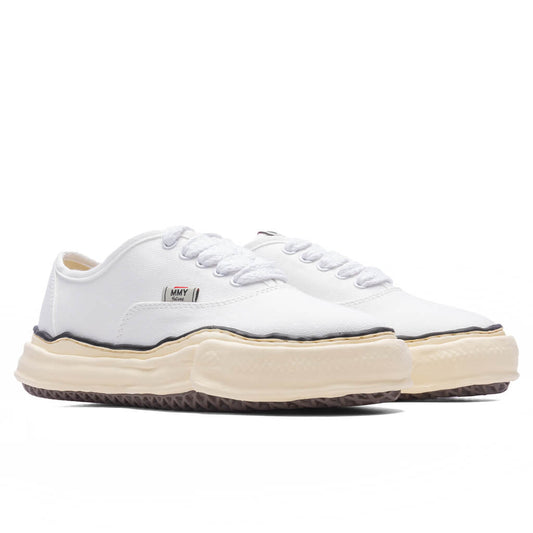 Baker Vintage Color Sole Canvas Low - White