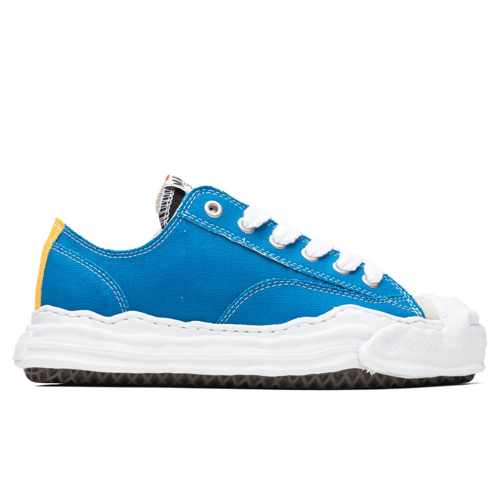 Hank Low OG Sole Toe Cap Canvas Sneaker - Blue/Purple