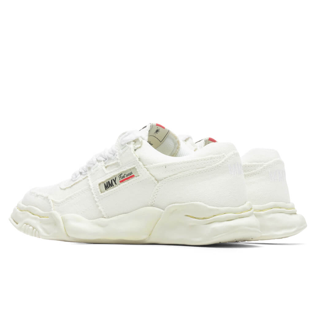 Parker Low OG Sole Canvas Sneaker "Perforated" - White