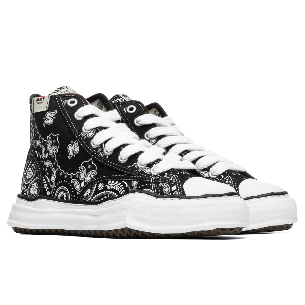 Peterson Hi Bandana Print - Black