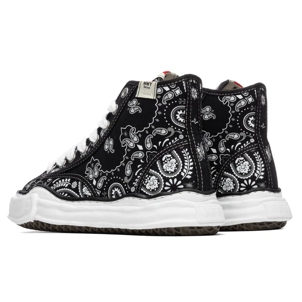 Peterson Hi Bandana Print - Black