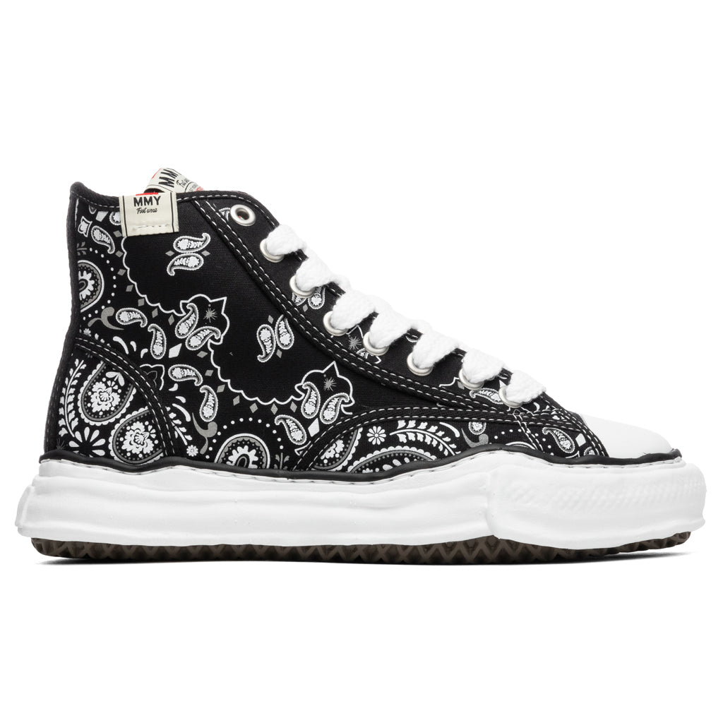 Peterson Hi Bandana Print - Black