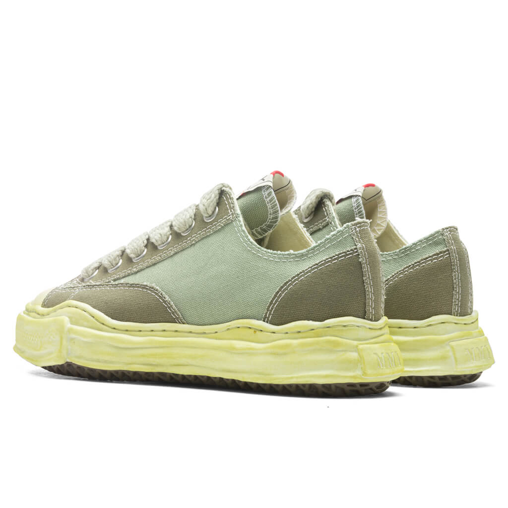 Peterson Low OG Sole Over Dyed Canvas Sneaker - Green