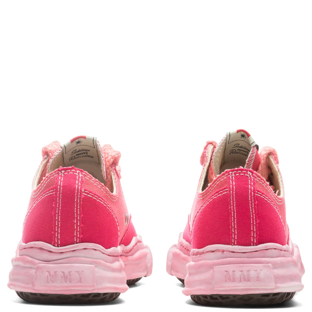 Peterson Low OG Sole Over Dyed Canvas Sneaker - Pink