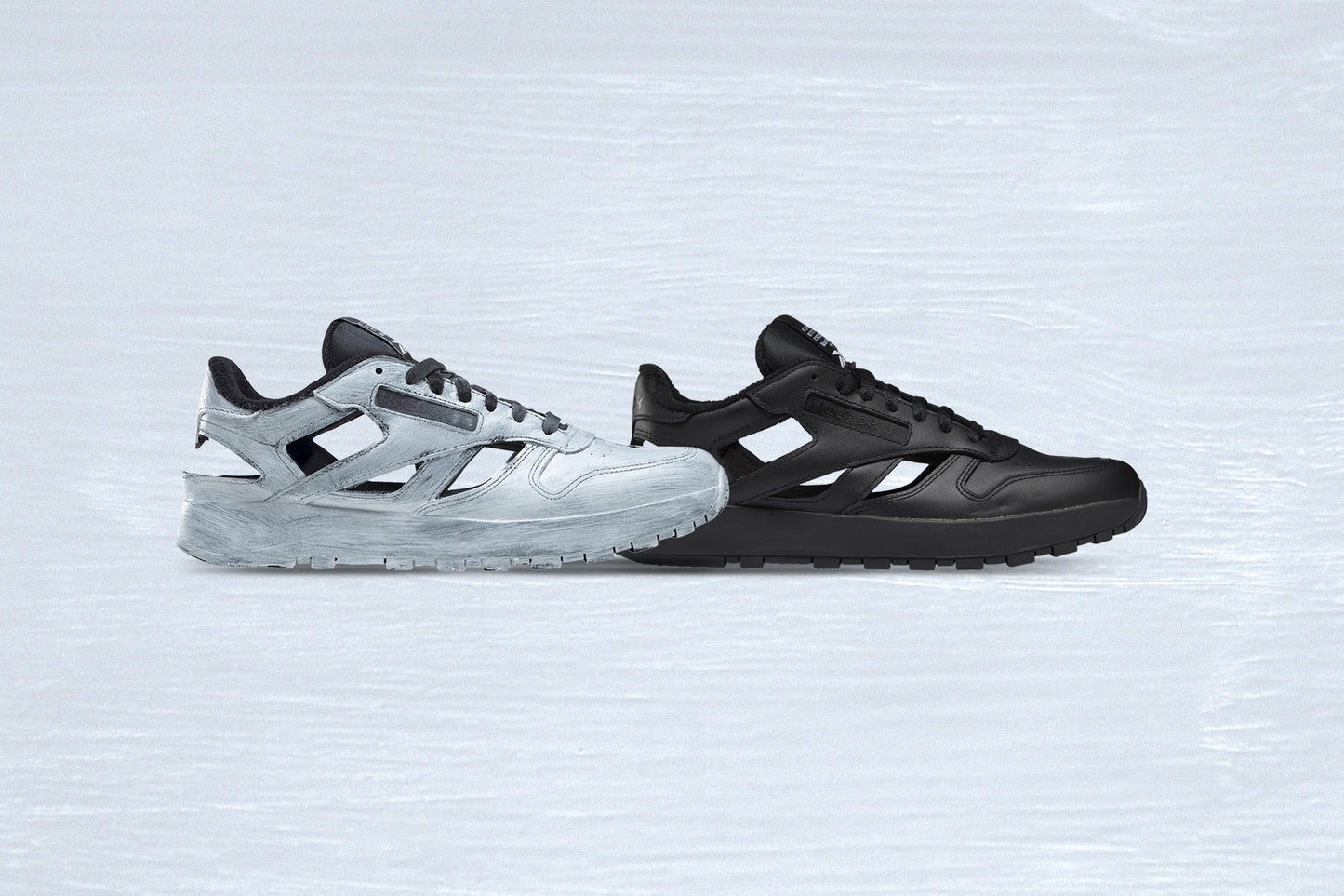 Maison Margiela x Reebok Décortiqué’ Classic Leather Sneaker - Black