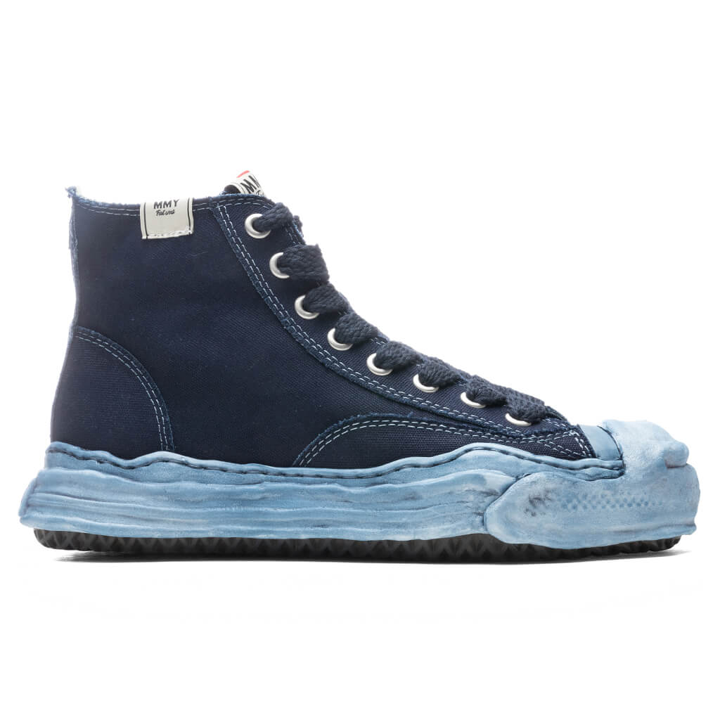 Hank High OG Sole Over Dyed Canvas Sneaker - Navy