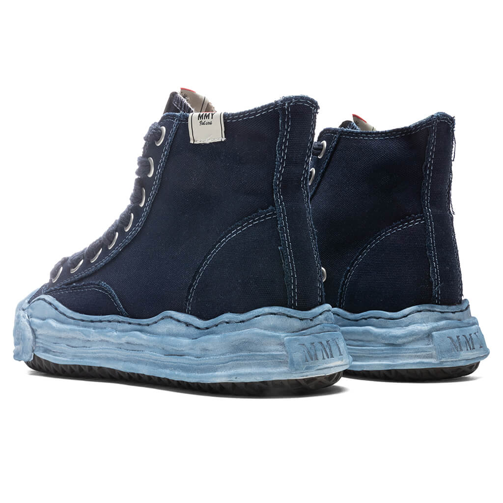 Hank High OG Sole Over Dyed Canvas Sneaker - Navy