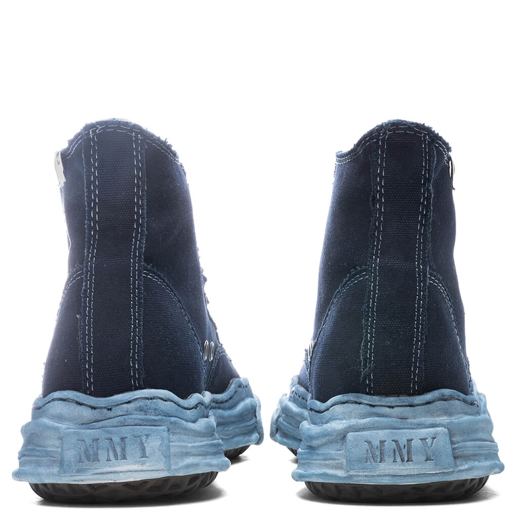 Hank High OG Sole Over Dyed Canvas Sneaker - Navy