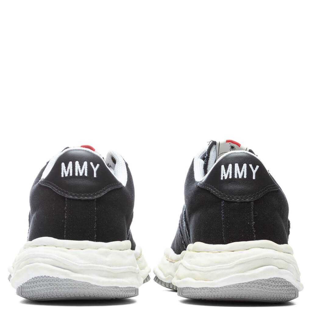 Wayne Low OG Sole Washed Canvas Sneaker - Black