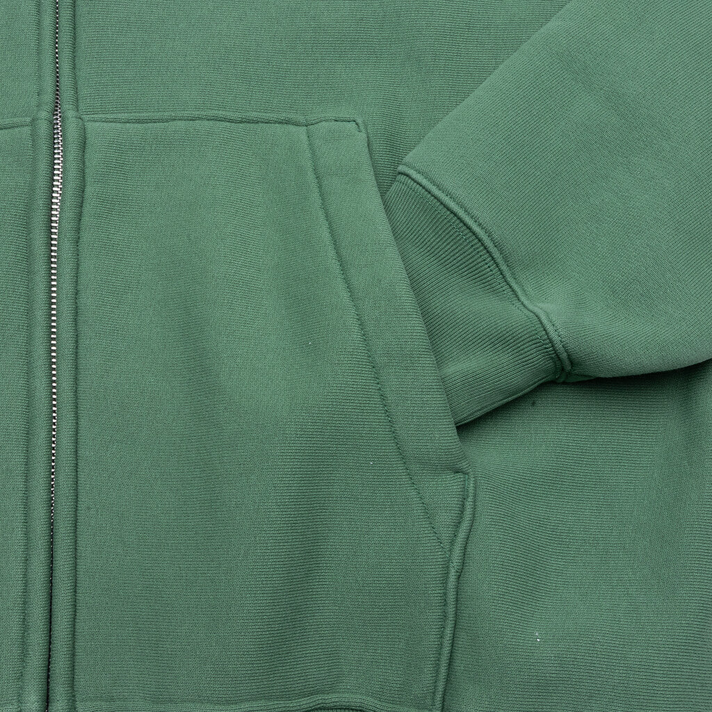 Mantra Zip Hoodie - Green