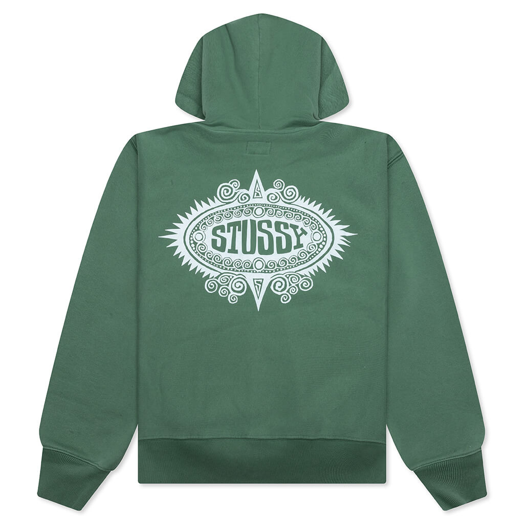 Mantra Zip Hoodie - Green