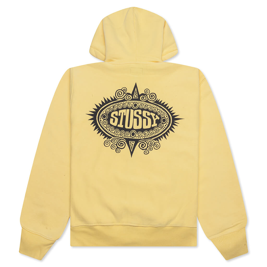 Mantra Zip Hoodie - Yellow