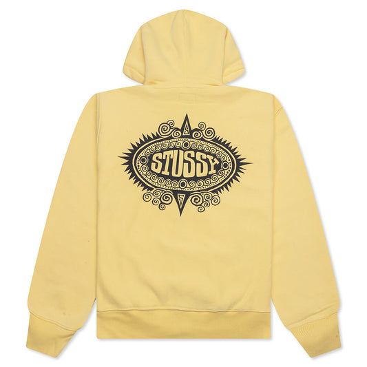 Mantra Zip Hoodie - Yellow