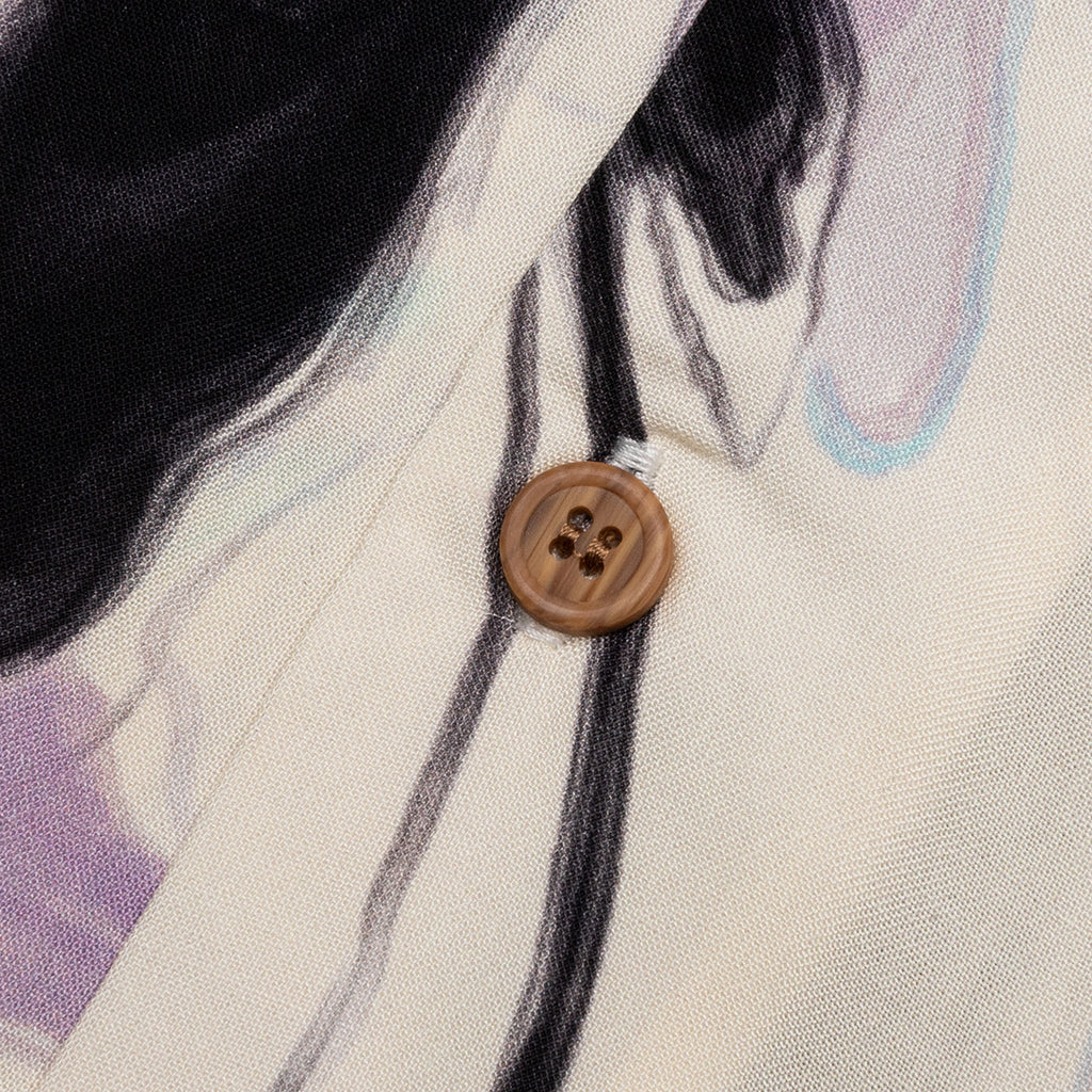 Marbling S/S Shirt - Whisper White