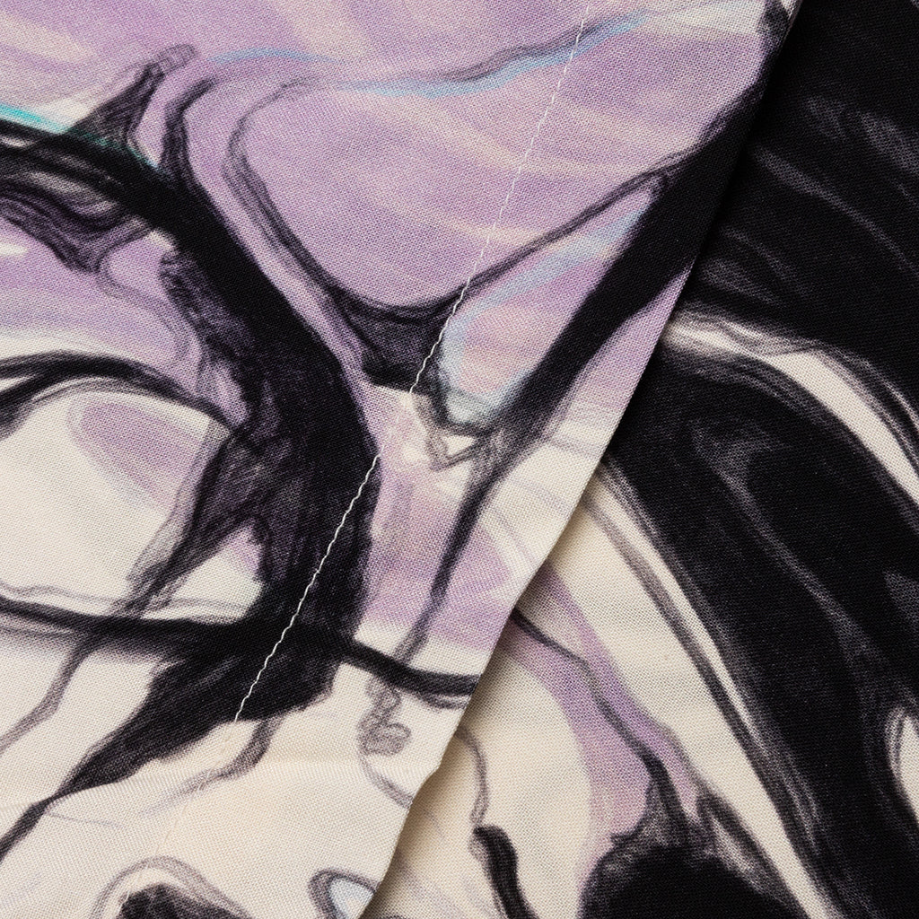 Marbling S/S Shirt - Whisper White