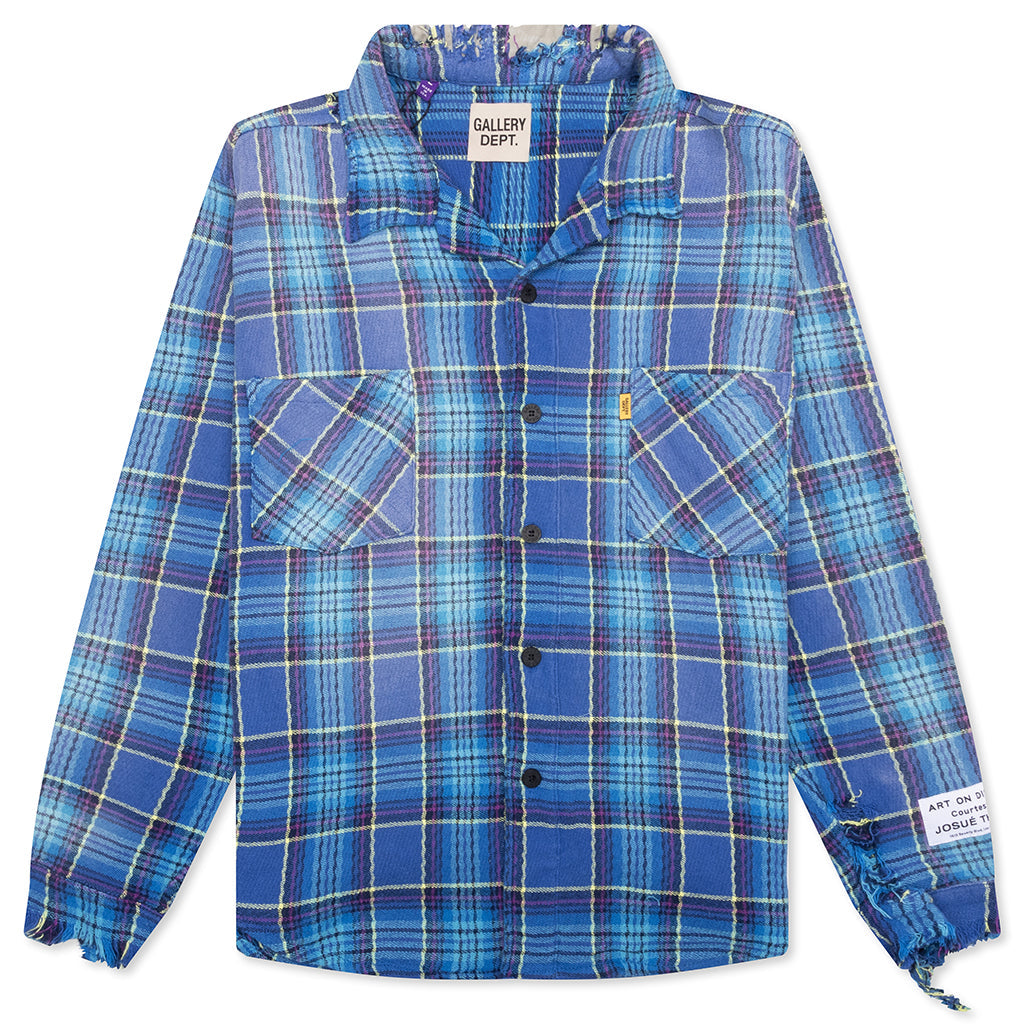 Marley Flannel - Blue