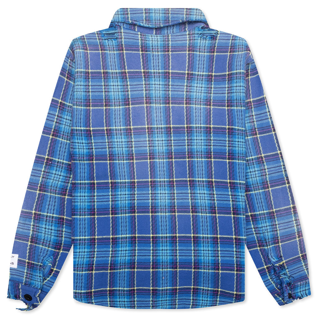 Marley Flannel - Blue