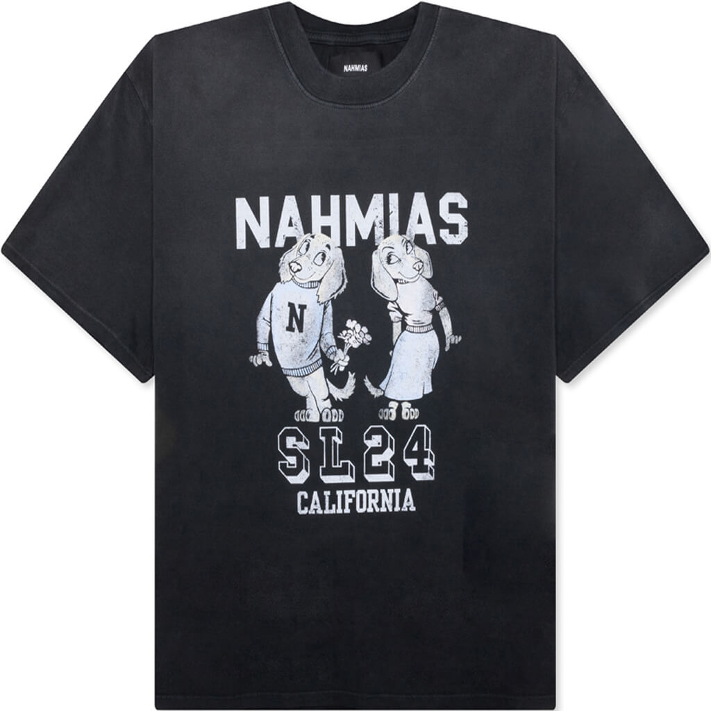 Mascot Boxy T-Shirt - Worn Black