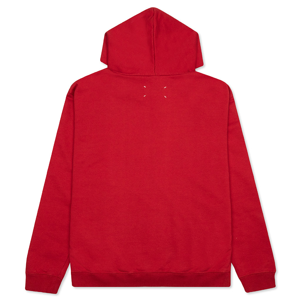 Number Sweater - Military Red