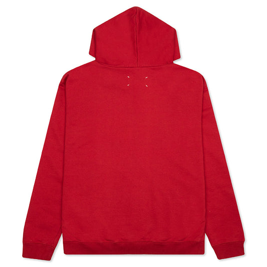 Number Sweater - Military Red