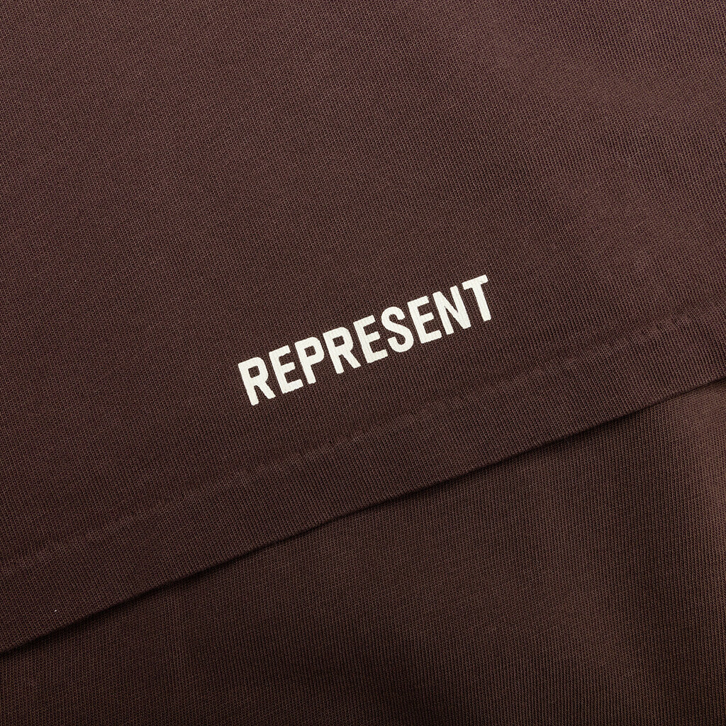 Masking Tape Initial L/S T-Shirt - Cedar