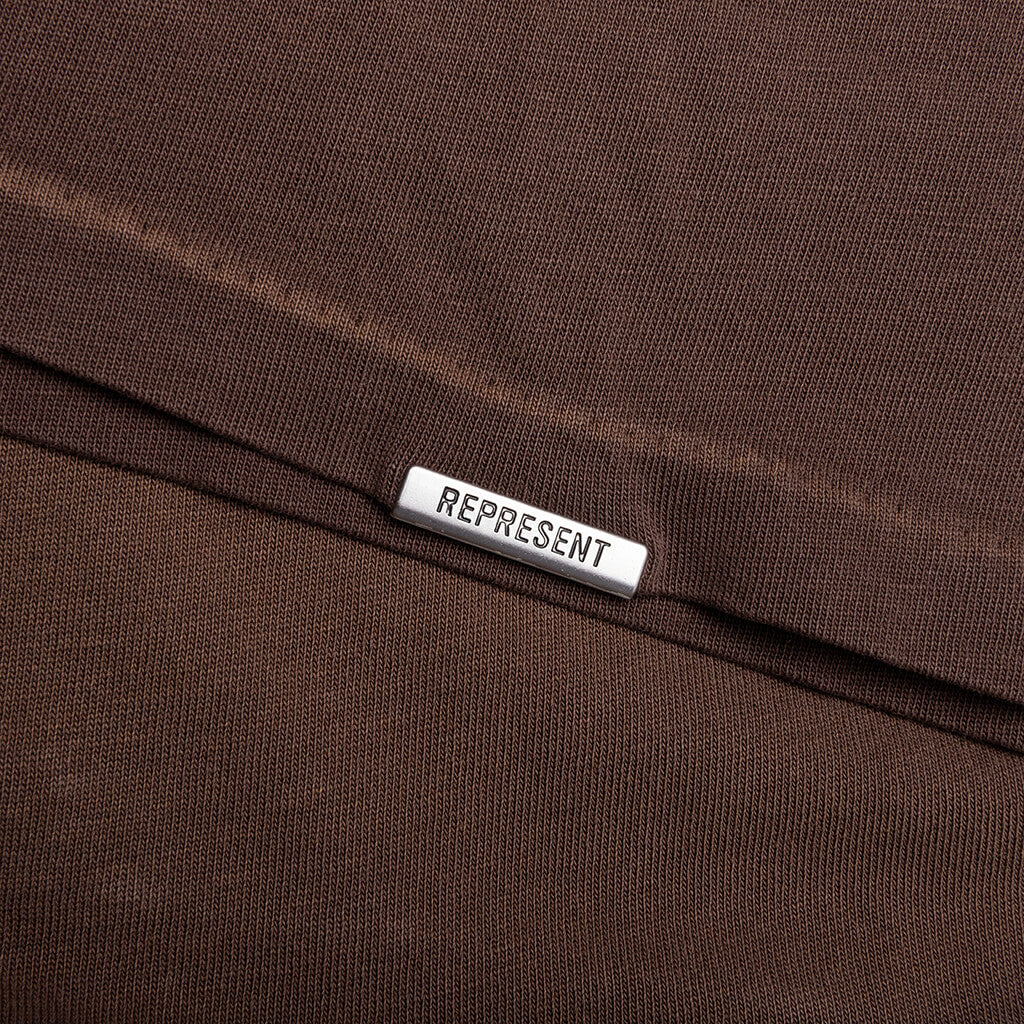 Masking Tape Initial L/S T-Shirt - Cedar