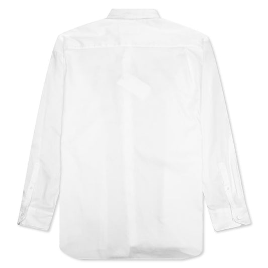 Long Cotton Shirt - White