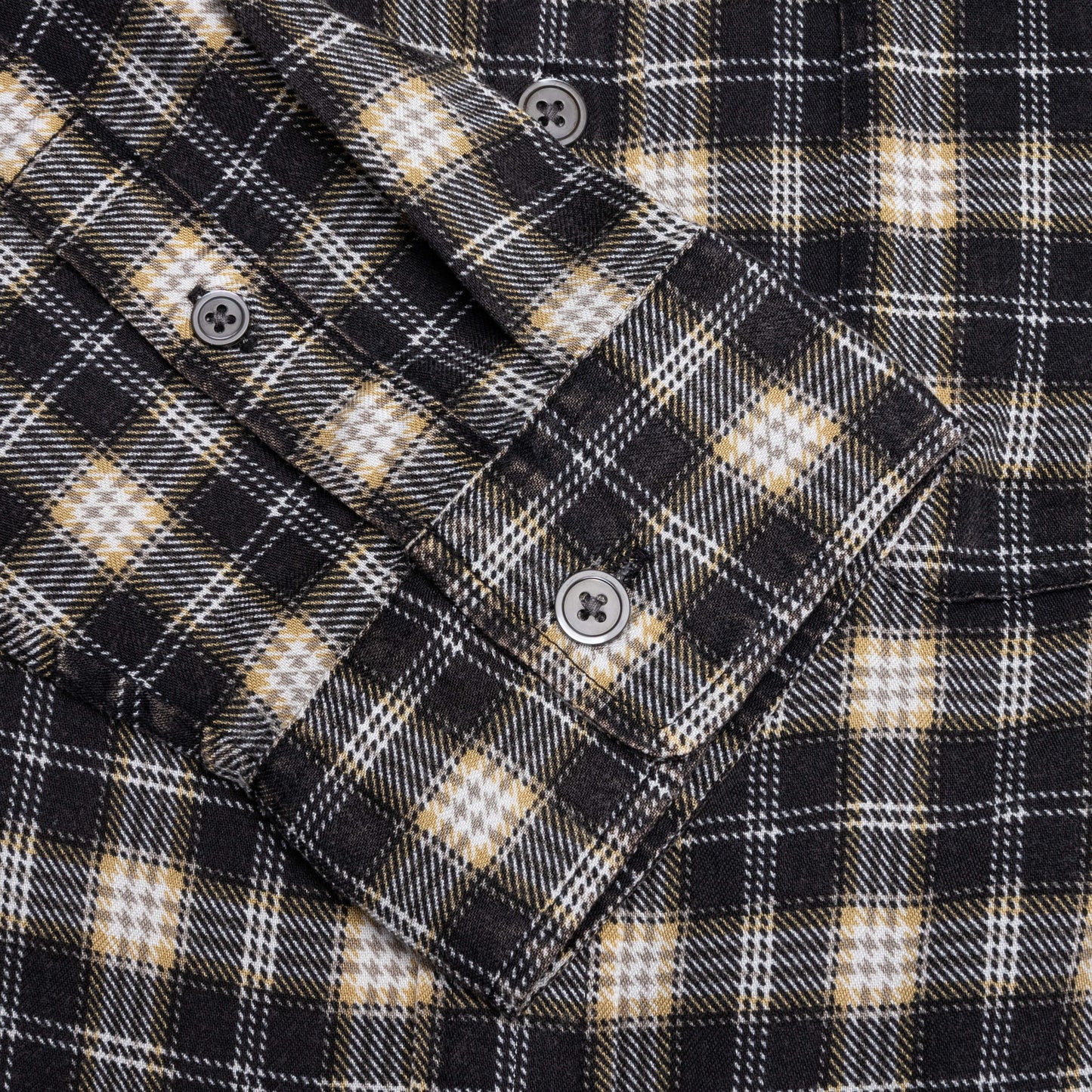 Matthew Plaid Shirt - Black