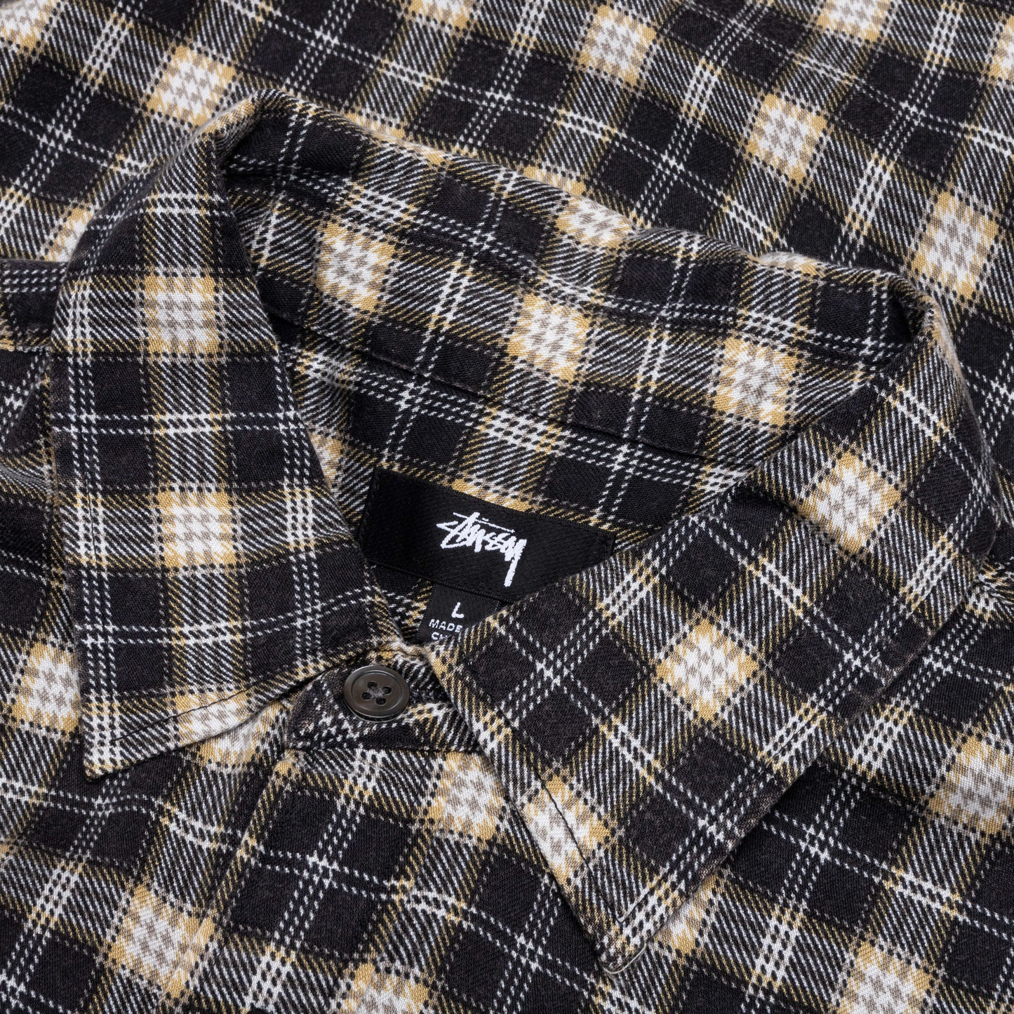 Matthew Plaid Shirt - Black