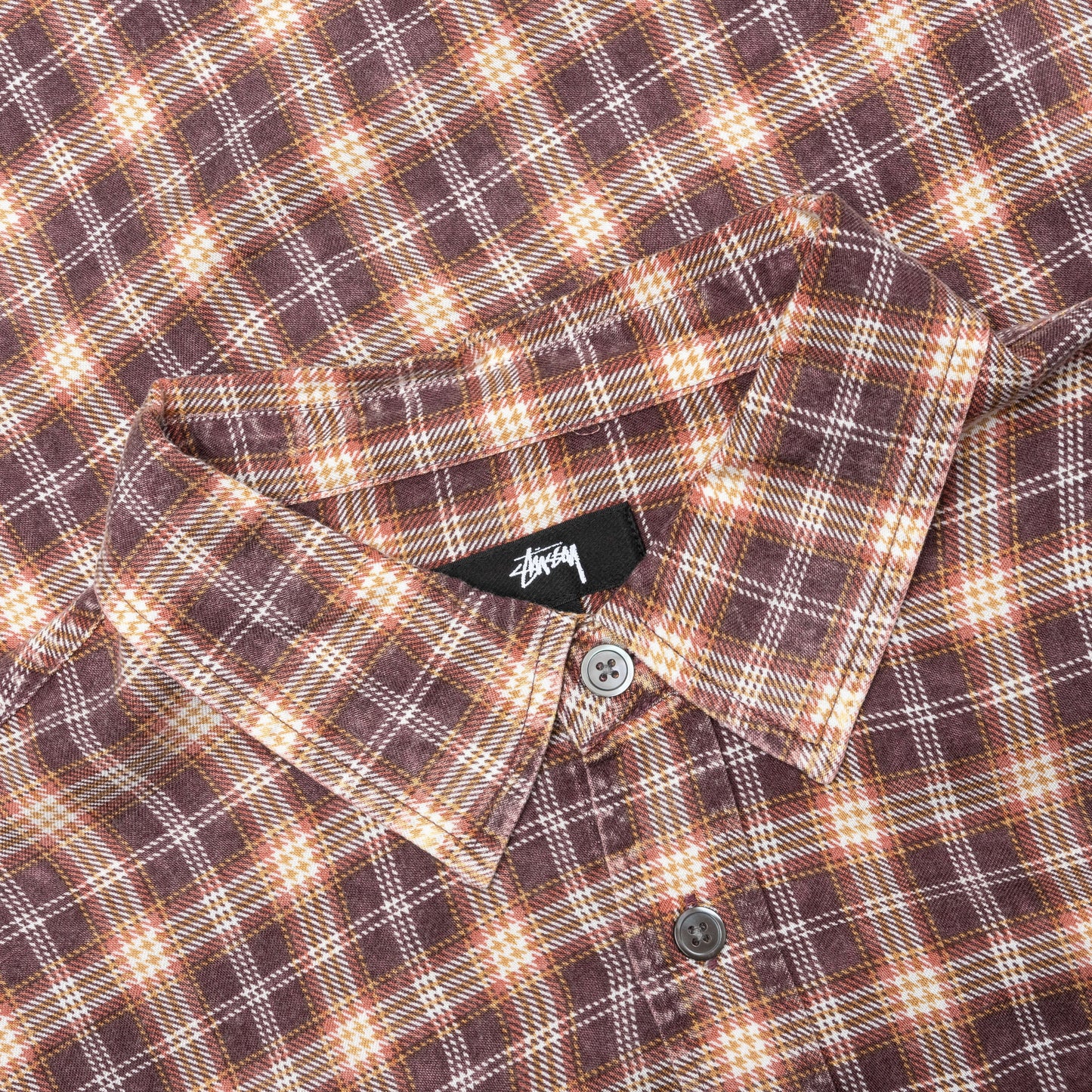 Matthew Plaid Shirt - Brick