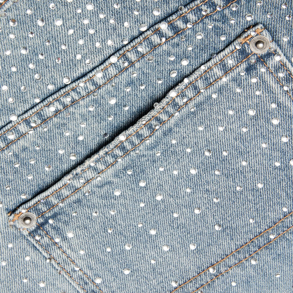 Maxx Operator Denim Short - Duke Crystal