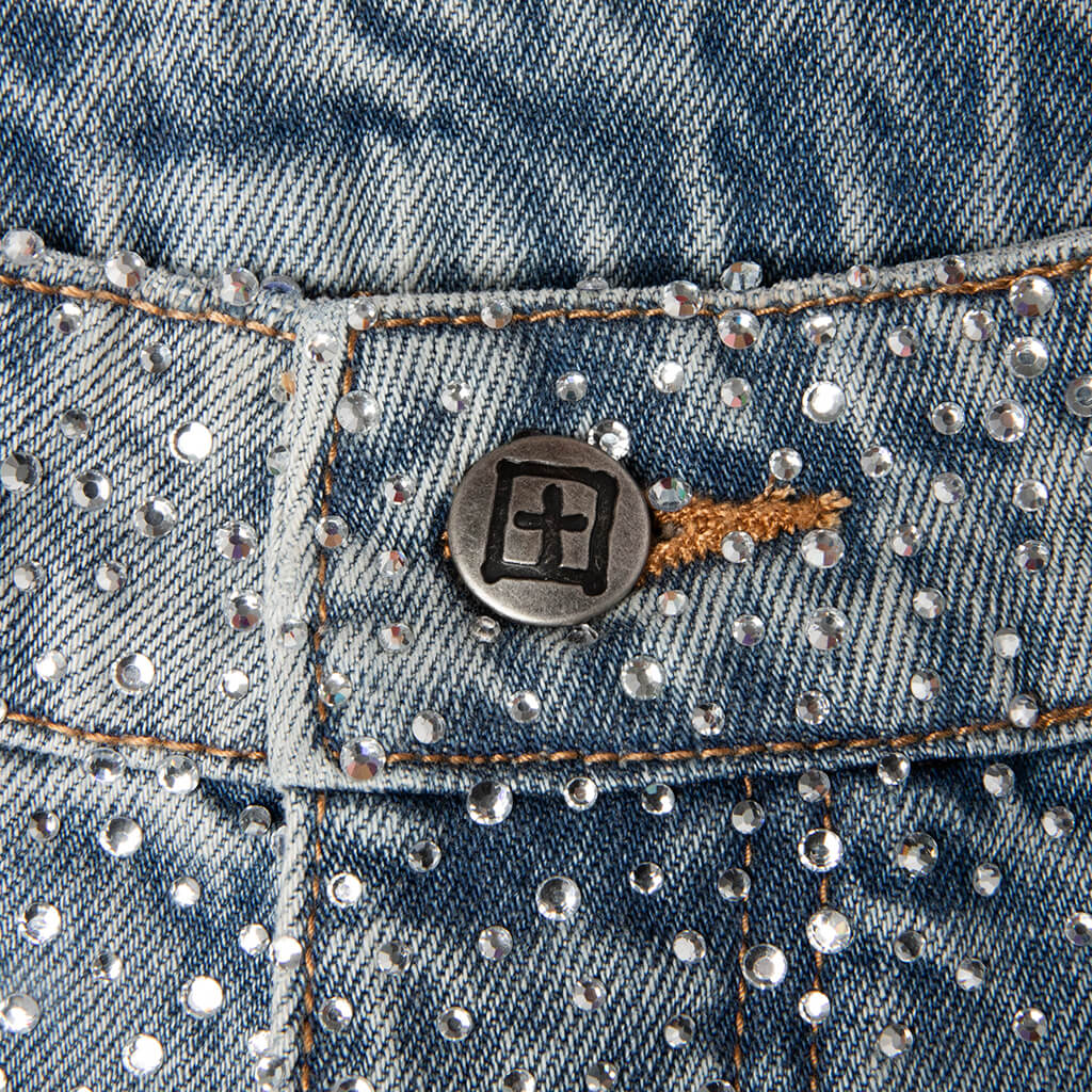 Maxx Operator Denim Short - Duke Crystal