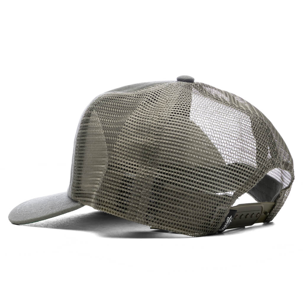 Md Big Stock Mesh Cap - Army Green