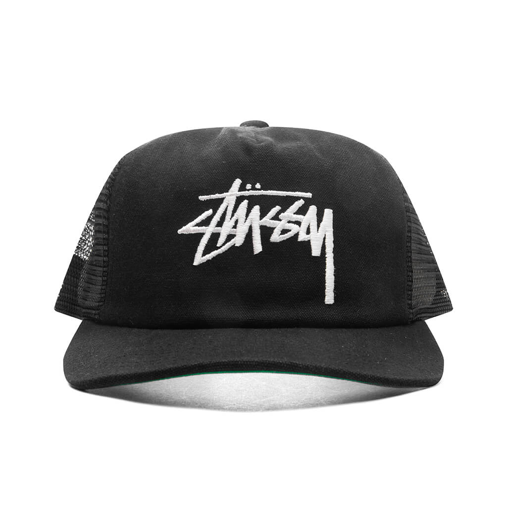 Md Big Stock Mesh Cap - Black