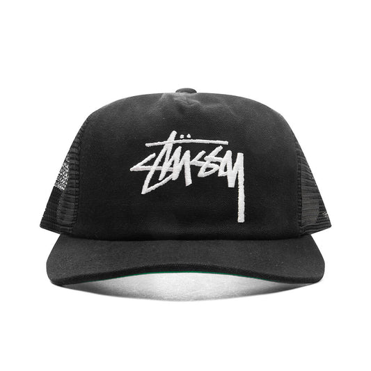 Md Big Stock Mesh Cap - Black