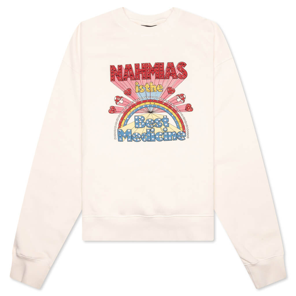 Medicine Crystal Crewneck - Antique White