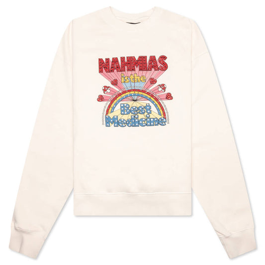 Medicine Crystal Crewneck - Antique White