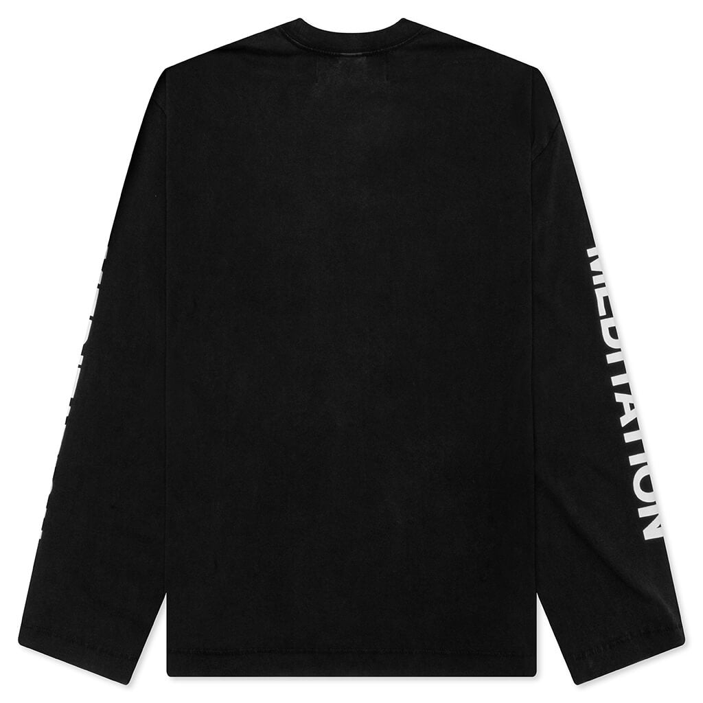 Meditation L/S Tee - Black