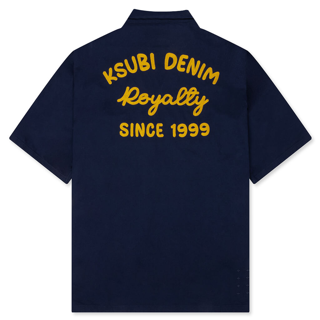Mekanik Boiler S/S Shirt - Ink Blue