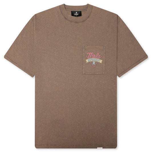 Represent x Mel's Diner T-Shirt - Dusty Brown