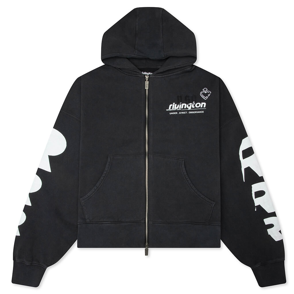 Membership USO Zip Hoodie - Black