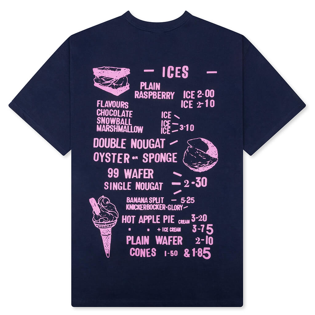 Menu S/S Tee - Black Iris