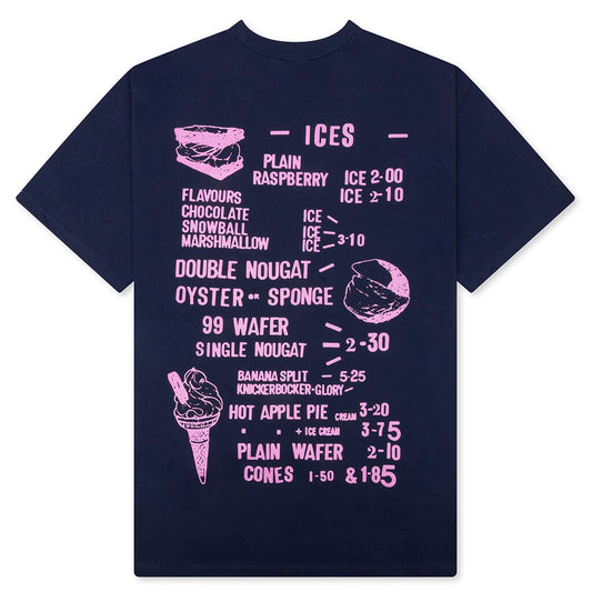 Menu S/S Tee - Black Iris