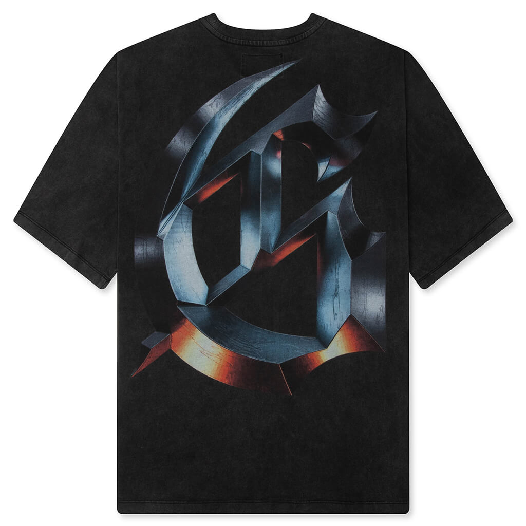 Mercury Logo T-Shirt - Black Wash