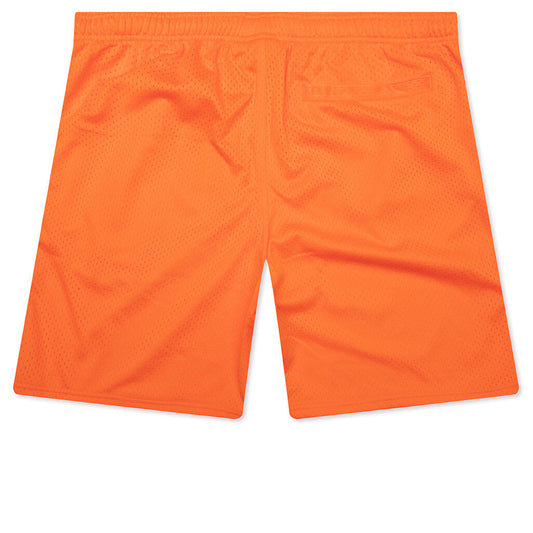Mesh Basic Shorts - Orange
