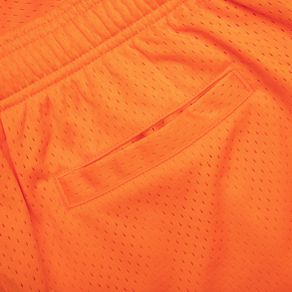 Mesh Basic Shorts - Orange