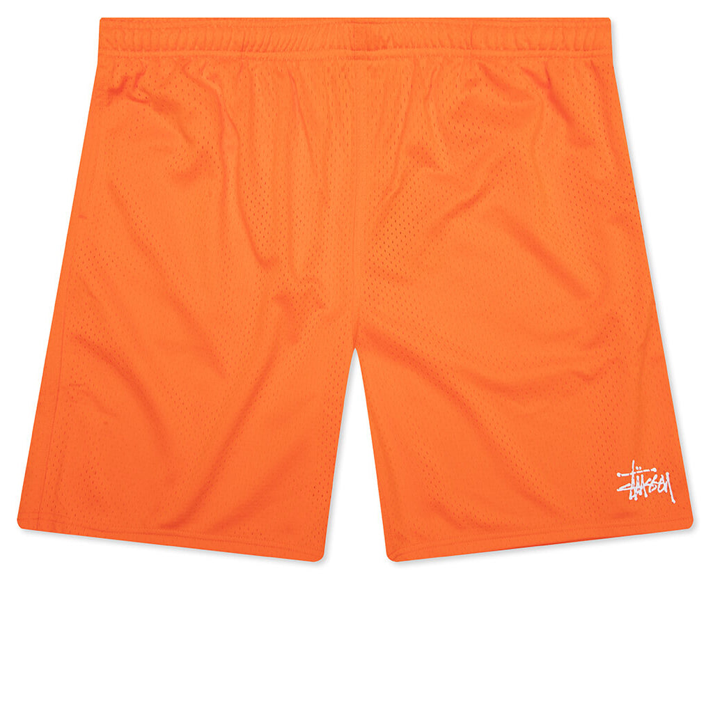 Mesh Basic Shorts - Orange