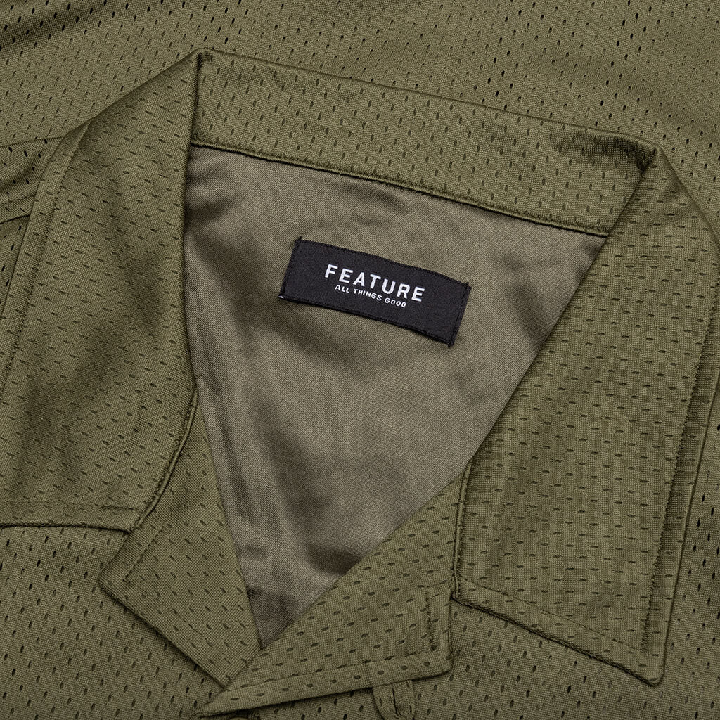 Jackson Mesh Shirt - Olive