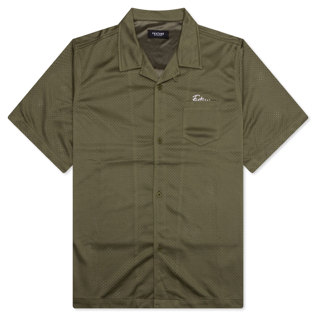 Jackson Mesh Shirt - Olive